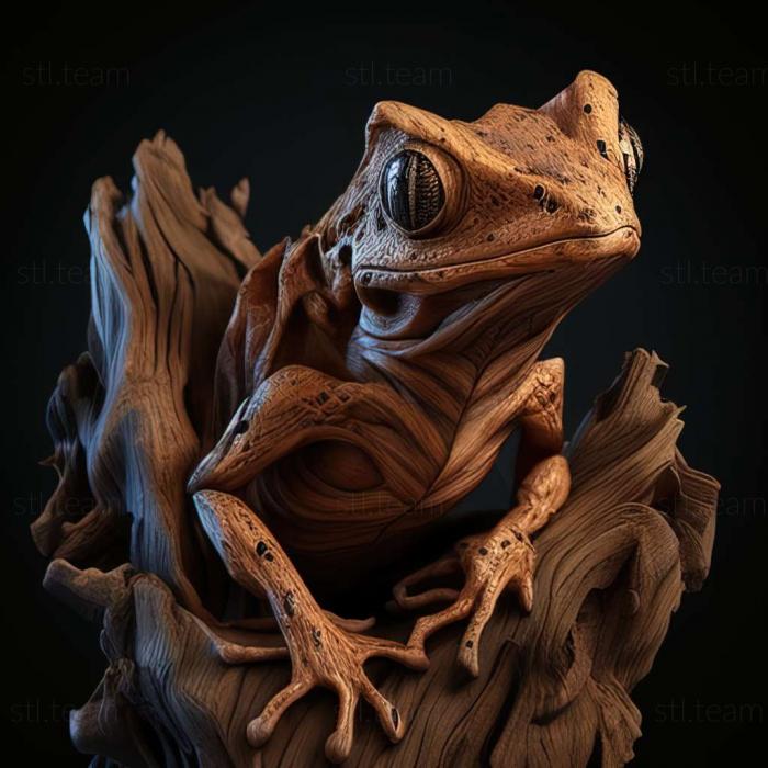 3D model Ericabatrachus baleensis (STL)